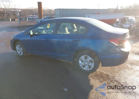 2013 Honda Civic Lx from USA, damaged, VIN 19XFB2F57DE214869